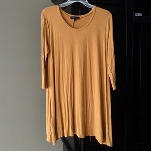 Active Collections top (Mustard, lg)
